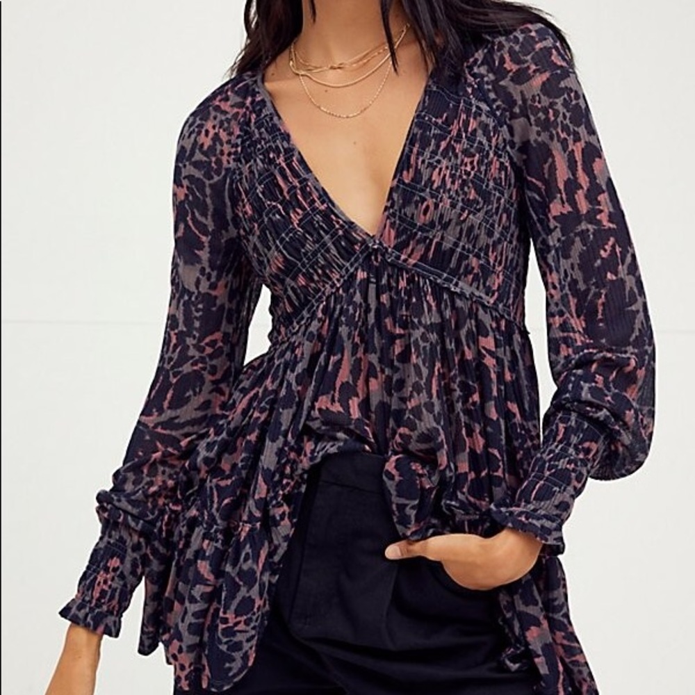 Free People Dark Romance Tunic